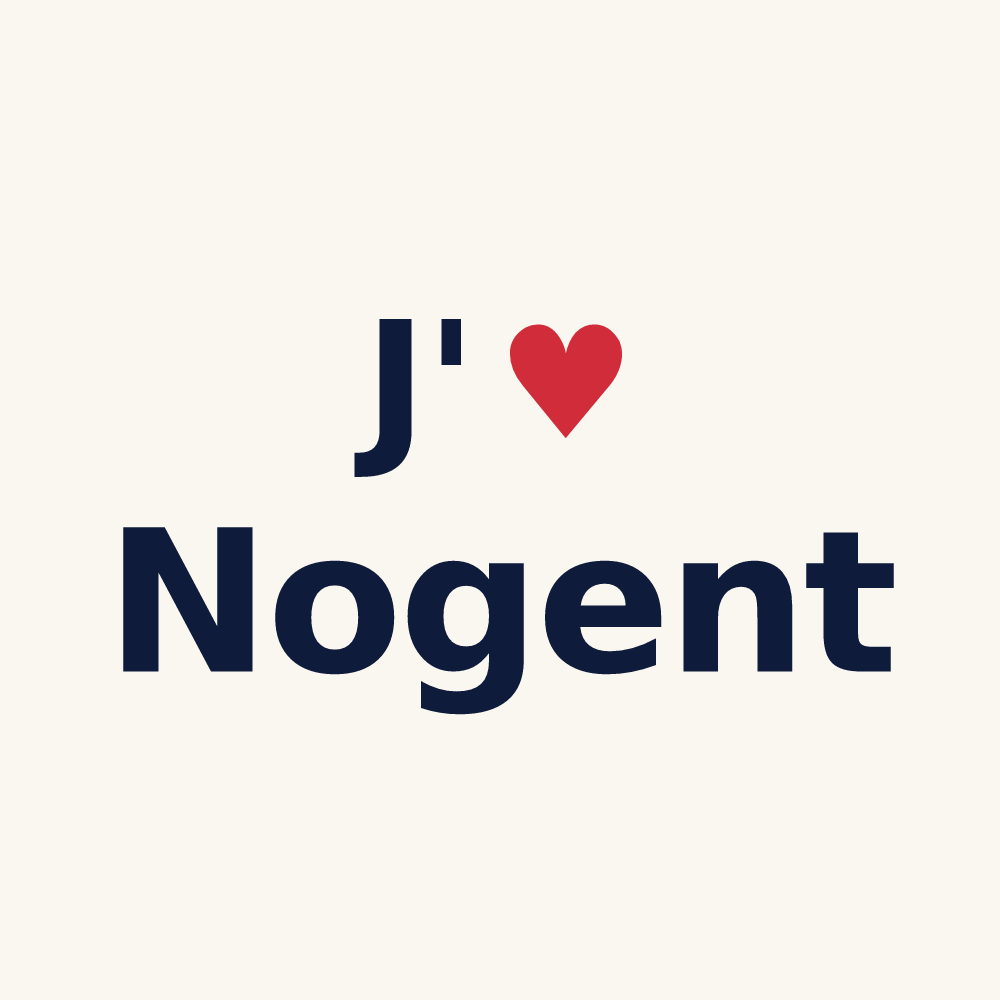 Tasse personnalisée Nogent — design J'aime Nogent