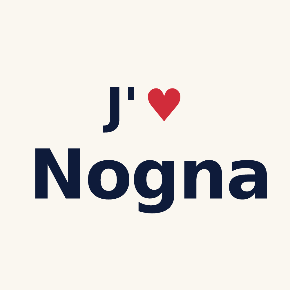 Tasse personnalisée Nogna — design J'aime Nogna