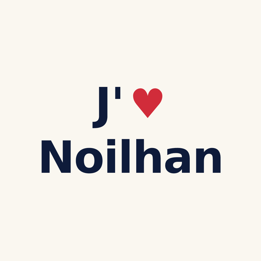Tasse personnalisée Noilhan — design J'aime Noilhan