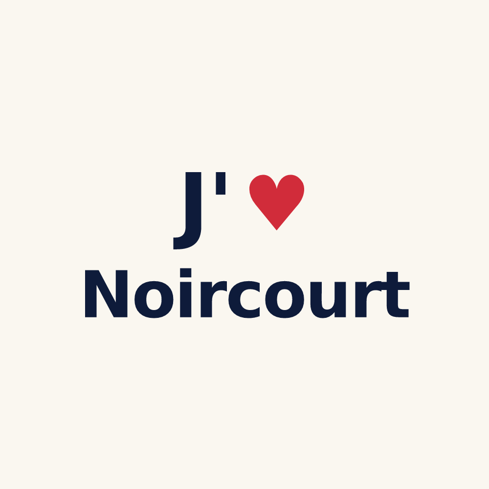 Tasse personnalisée Noircourt — design J'aime Noircourt