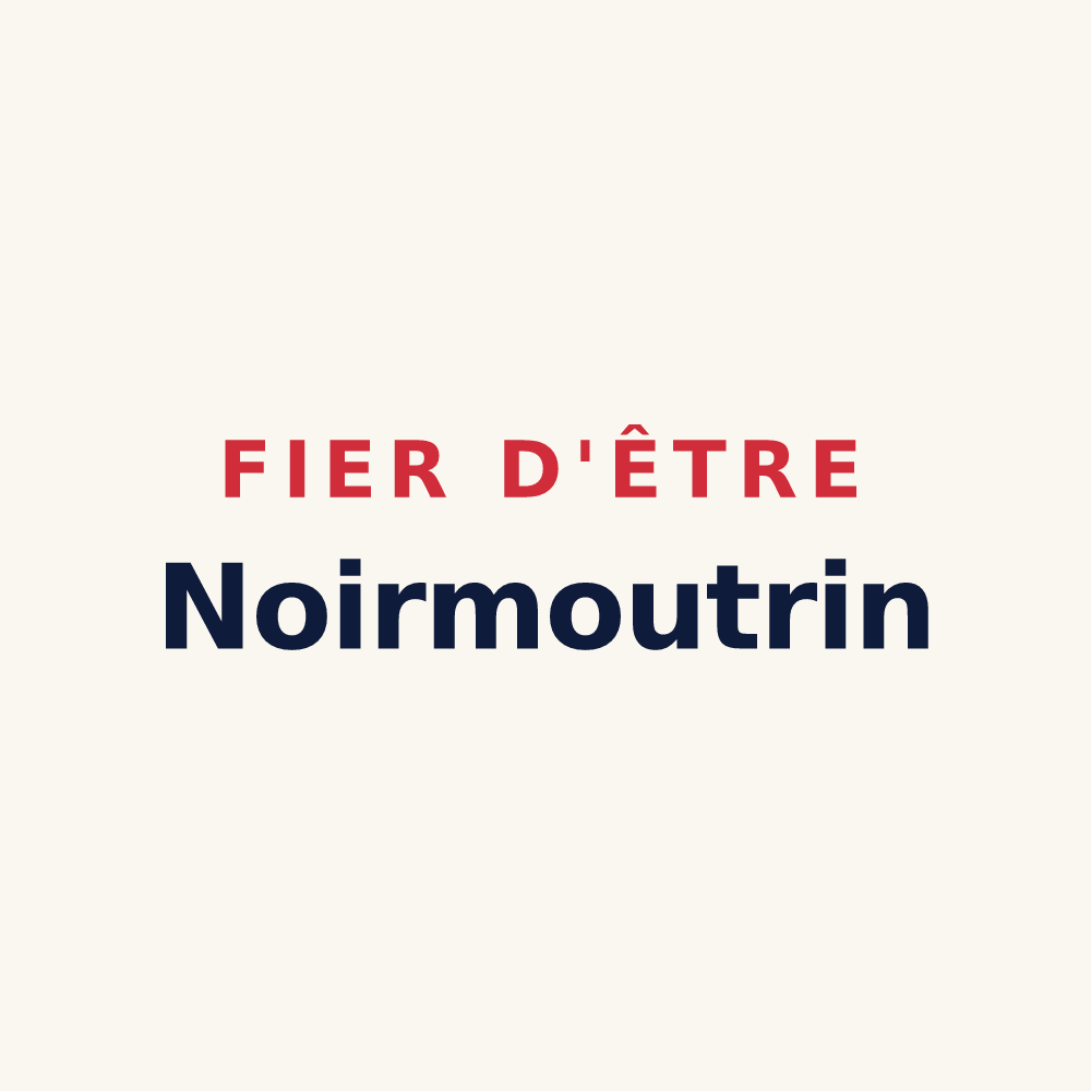 Tasse « Fier d'être Noirmoutrin » — design pour Noirmoutier-en-l'Île