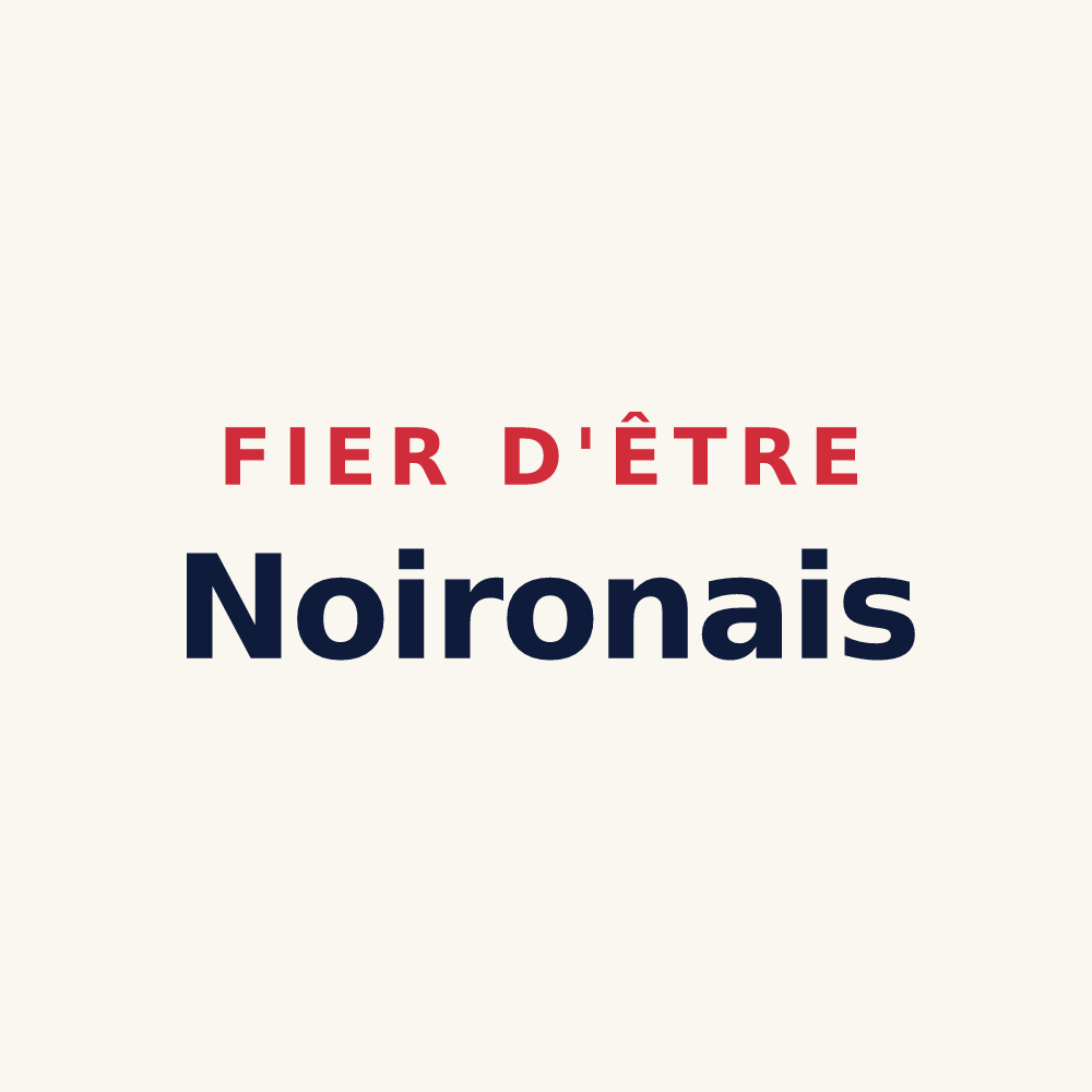 Tasse « Fier d'être Noironais » — design pour Noiron