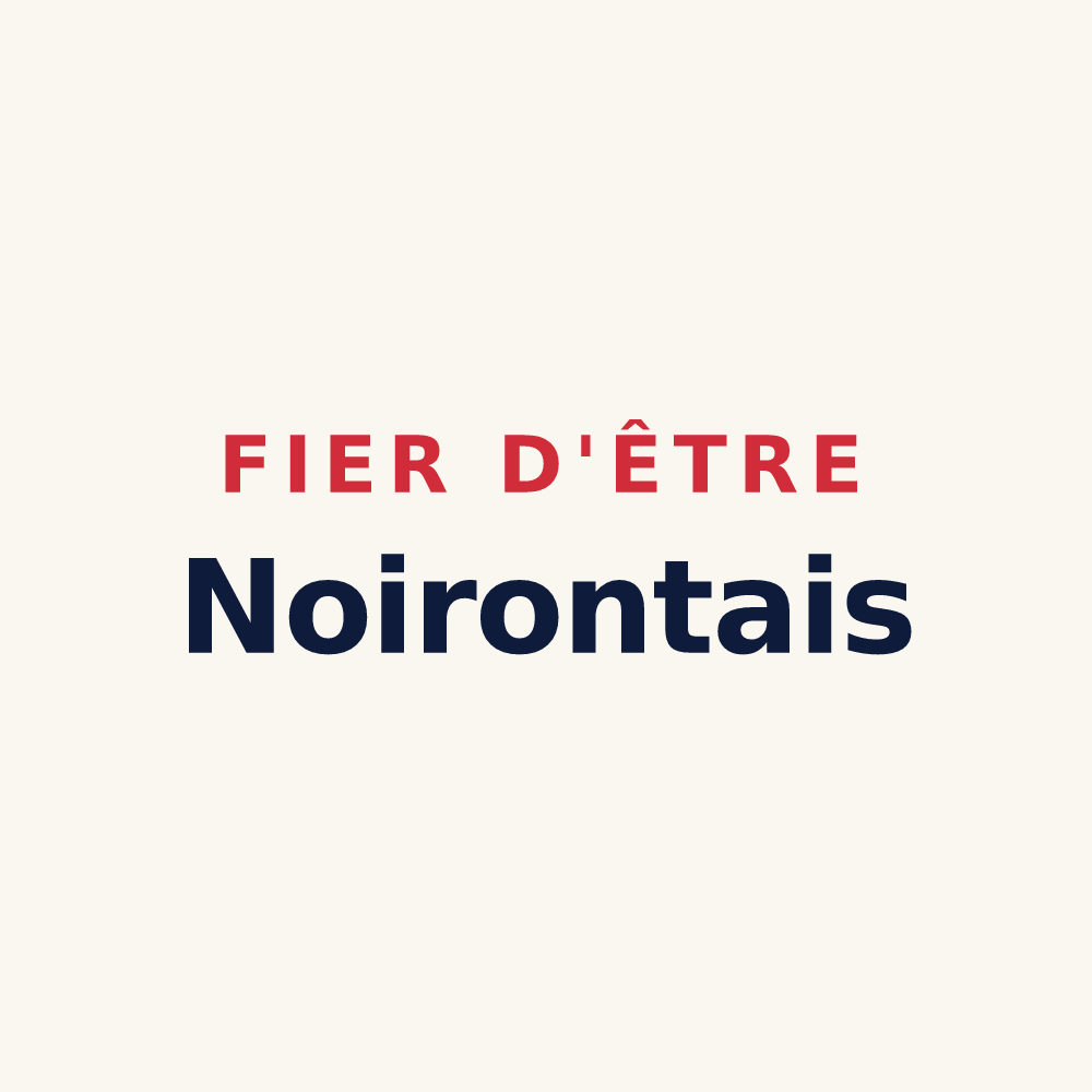 Tasse « Fier d'être Noirontais » — design pour Noironte
