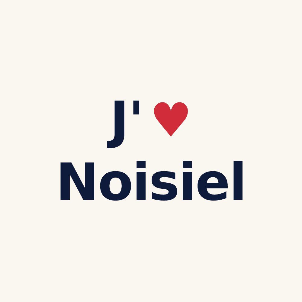 Tasse personnalisée Noisiel — design J'aime Noisiel