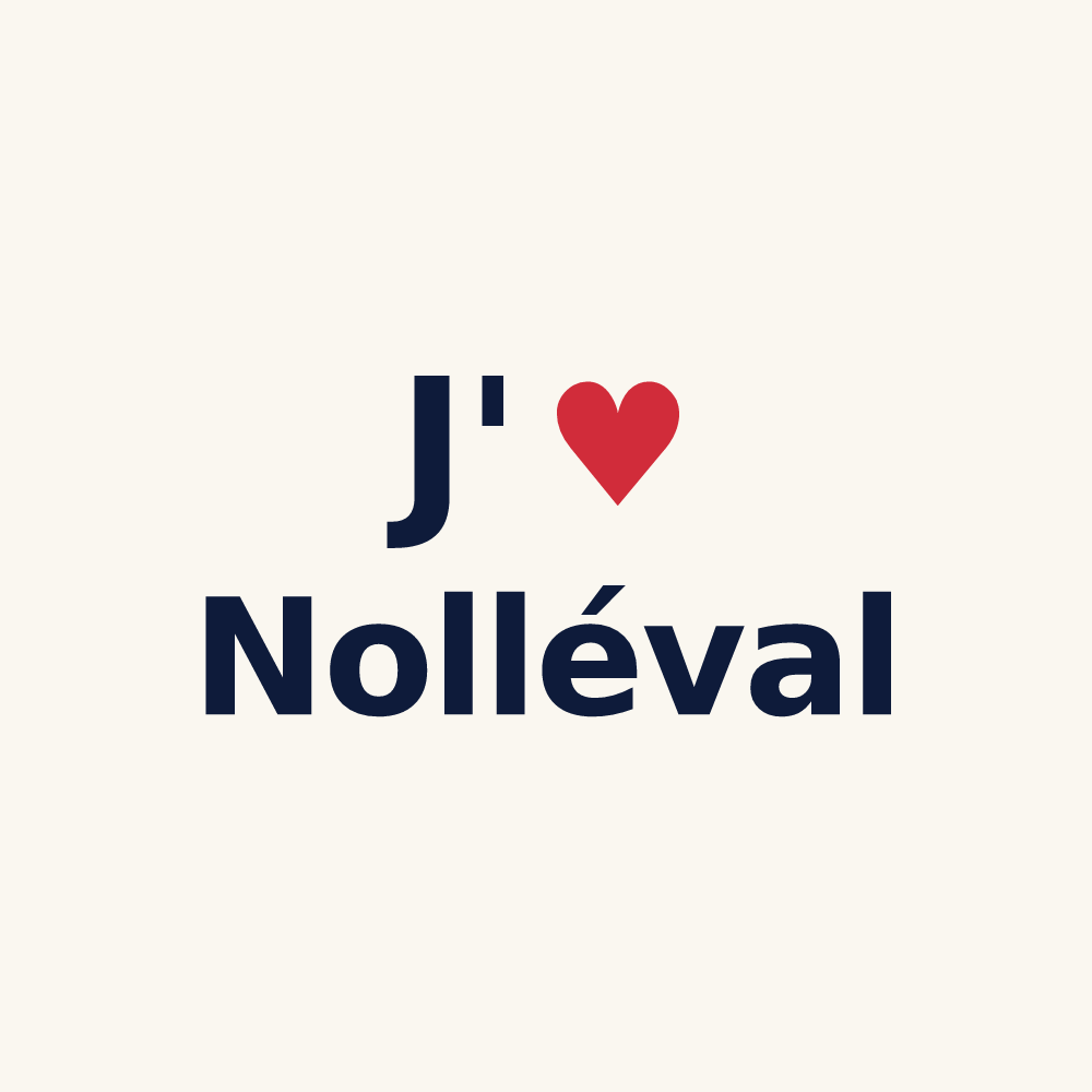 Tasse personnalisée Nolléval — design J'aime Nolléval