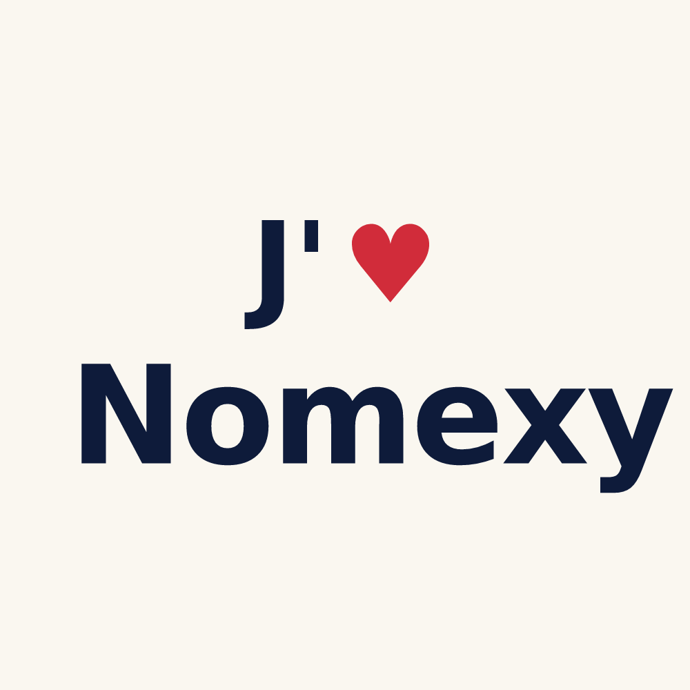 Tasse personnalisée Nomexy — design J'aime Nomexy