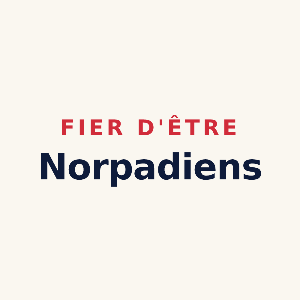 Tasse « Fier d'être Norpadiens » — design pour Nompatelize