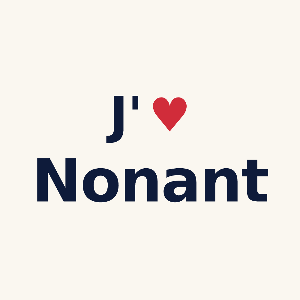 Tasse personnalisée Nonant — design J'aime Nonant