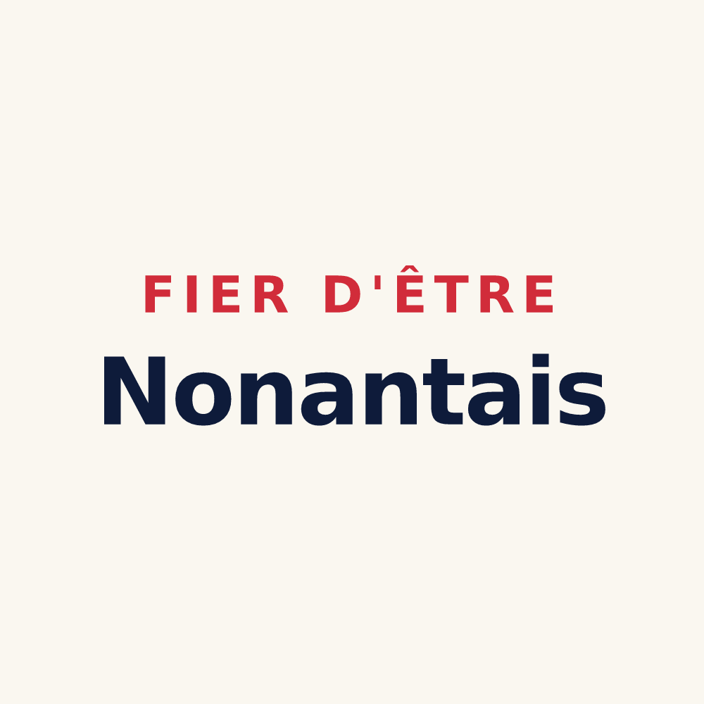 Tasse « Fier d'être Nonantais » — design pour Nonant