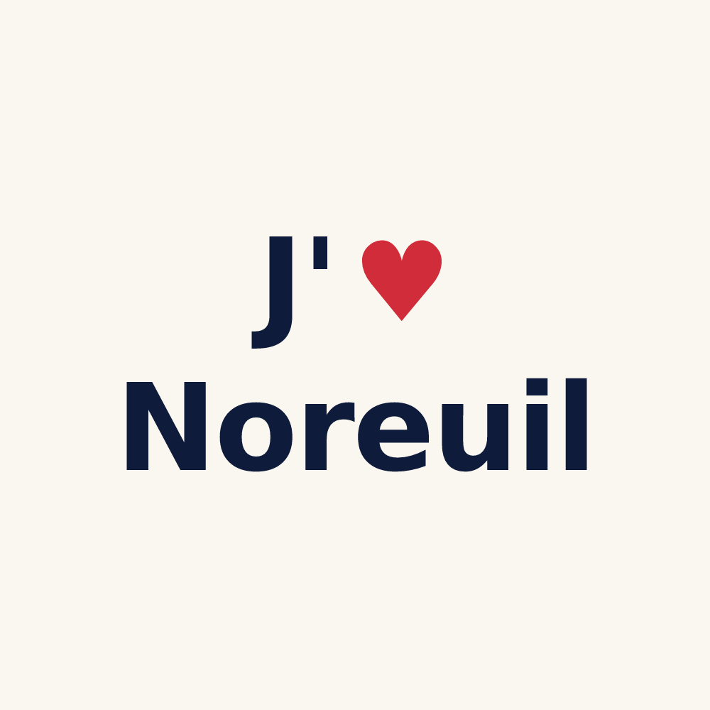 Tasse personnalisée Noreuil — design J'aime Noreuil