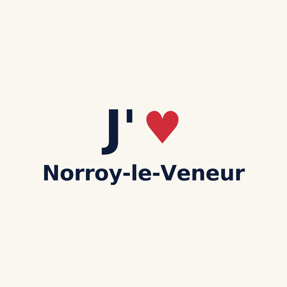 Tasse personnalisée Norroy-le-Veneur — design J'aime Norroy-le-Veneur