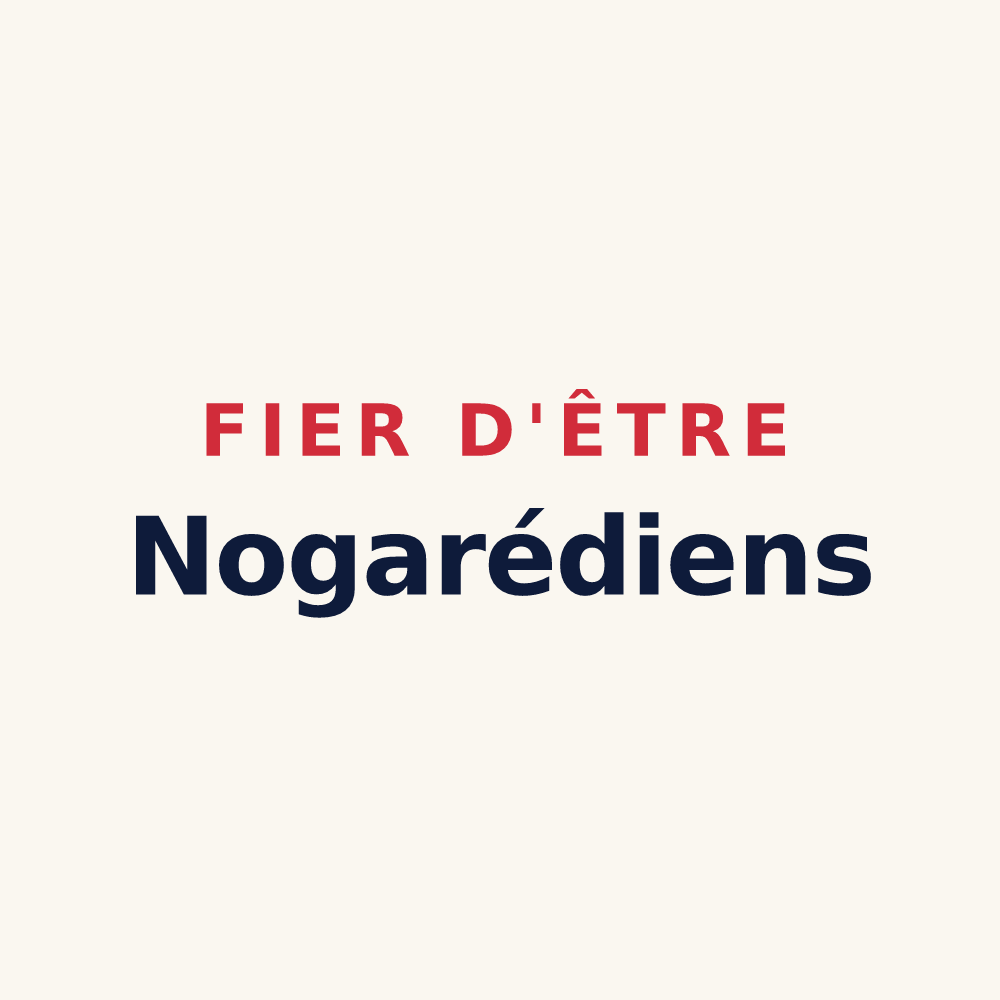 Tasse « Fier d'être Nogarédiens » — design pour Norroy-lès-Pont-à-Mousson
