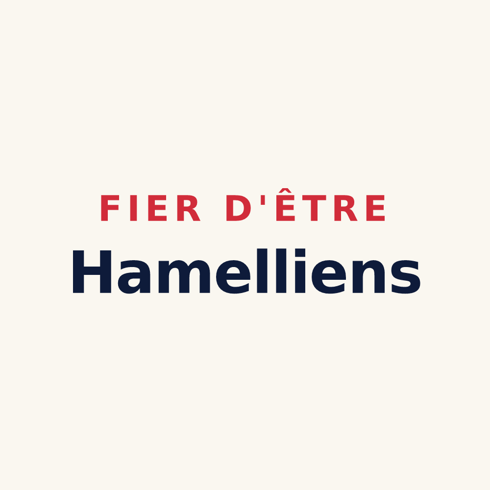 Tasse « Fier d'être Hamelliens » — design pour Notre-Dame-du-Hamel