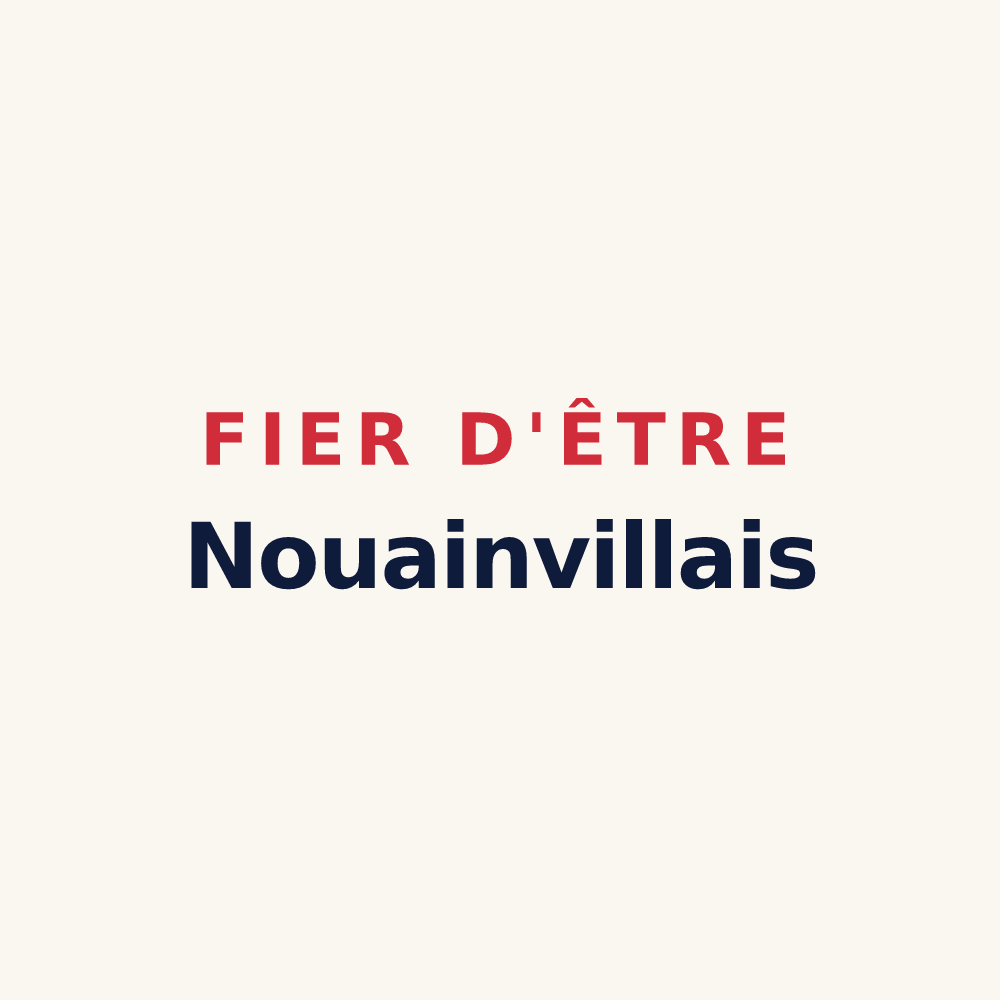 Tasse « Fier d'être Nouainvillais » — design pour Nouainville