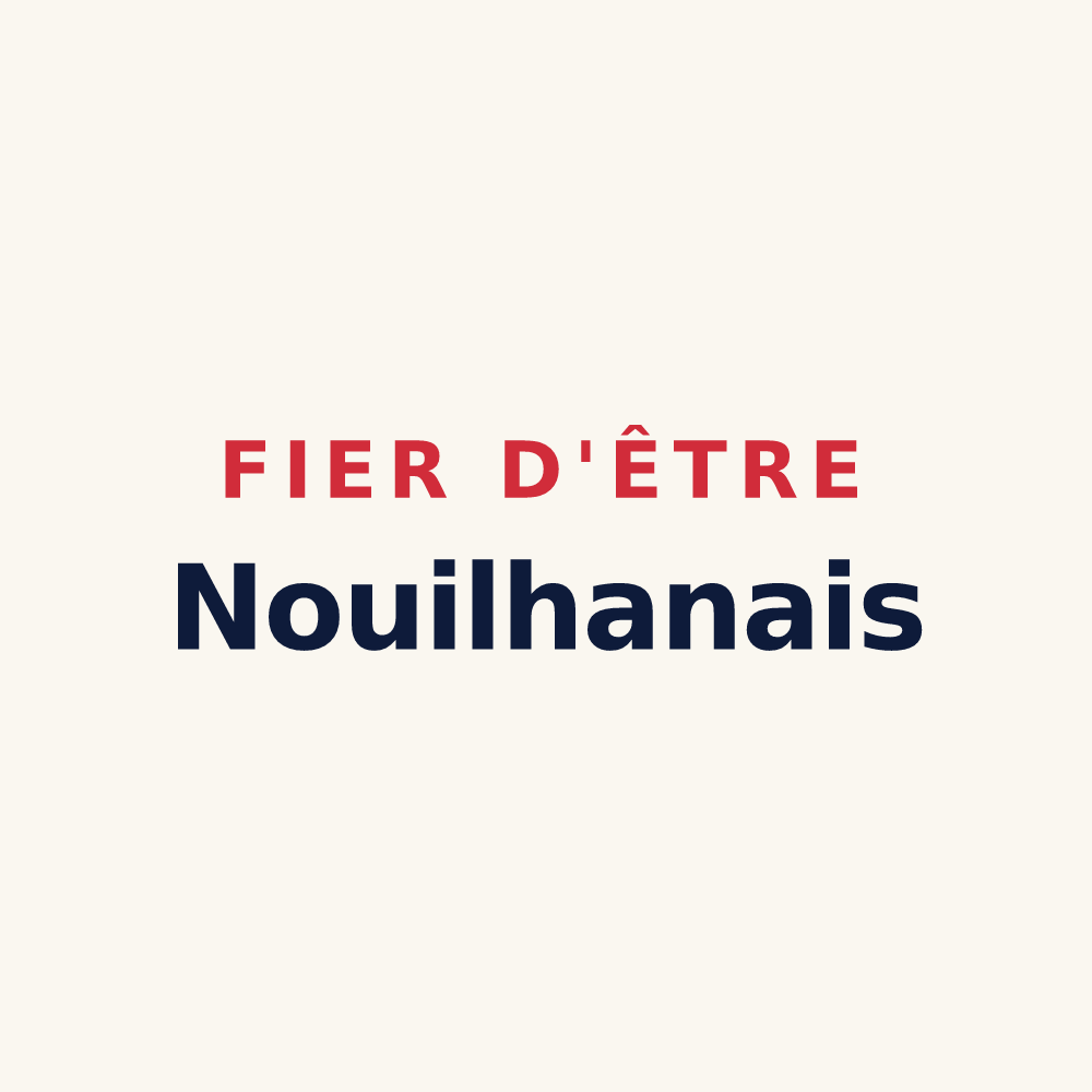 Tasse « Fier d'être Nouilhanais » — design pour Nouilhan