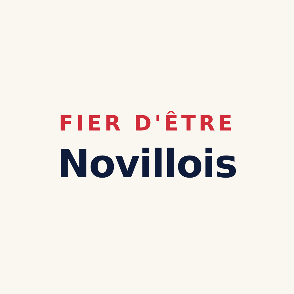 Tasse « Fier d'être Novillois » — design pour Nouilly