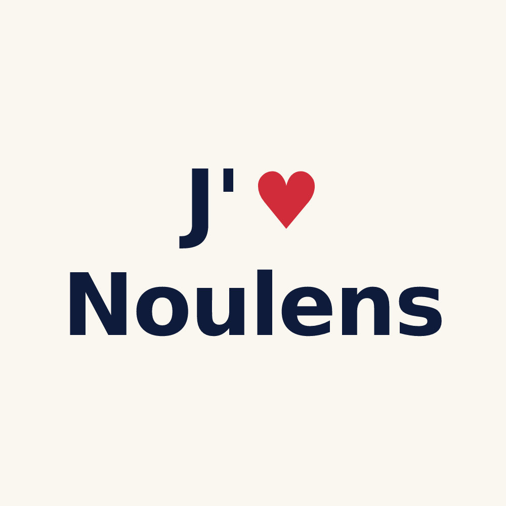 Tasse personnalisée Noulens — design J'aime Noulens