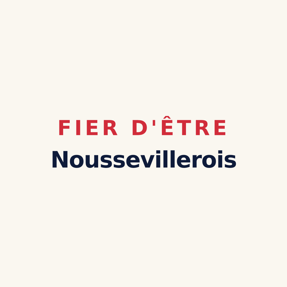 Tasse « Fier d'être Noussevillerois » — design pour Nousseviller-Saint-Nabor