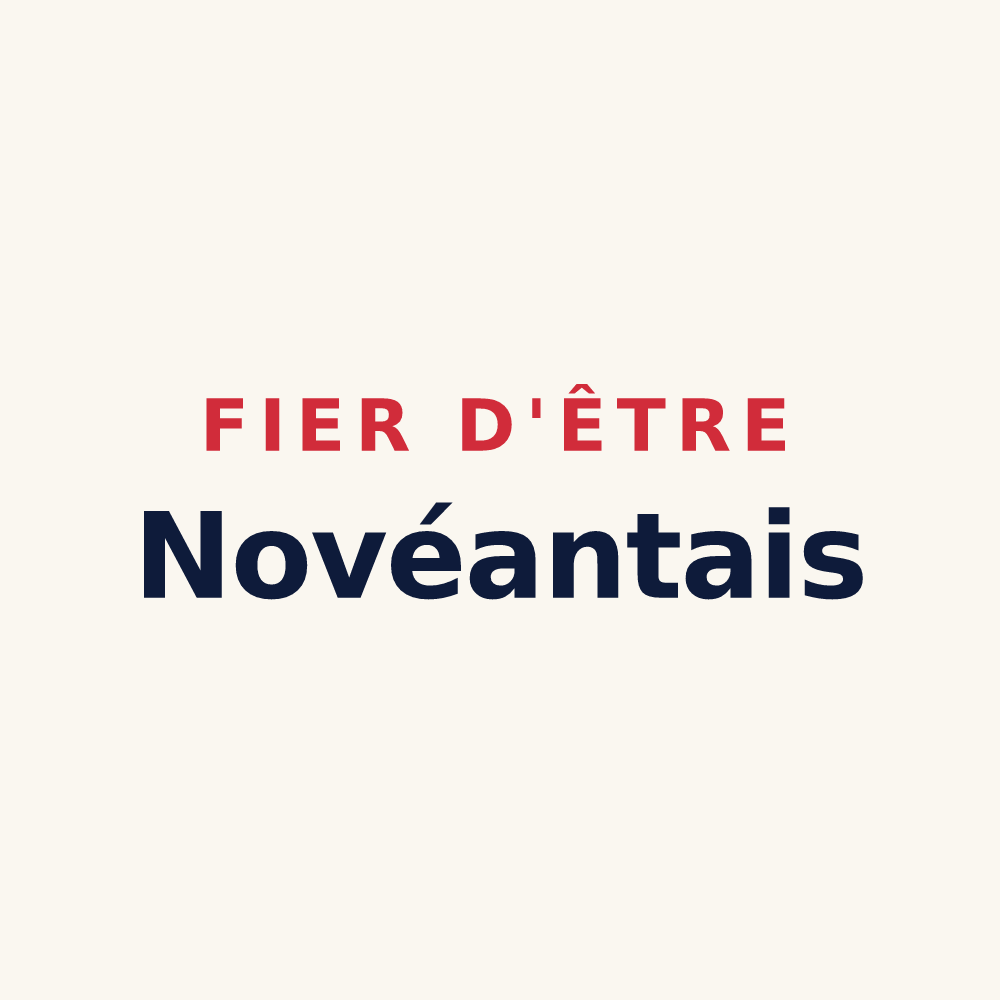 Tasse « Fier d'être Novéantais » — design pour Novéant-sur-Moselle