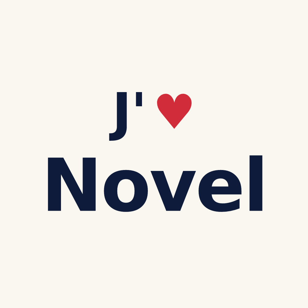 Tasse personnalisée Novel — design J'aime Novel