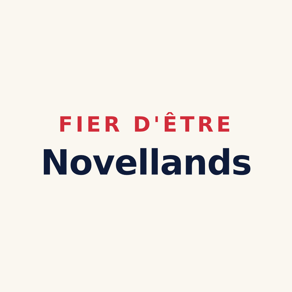 Tasse « Fier d'être Novellands » — design pour Novel
