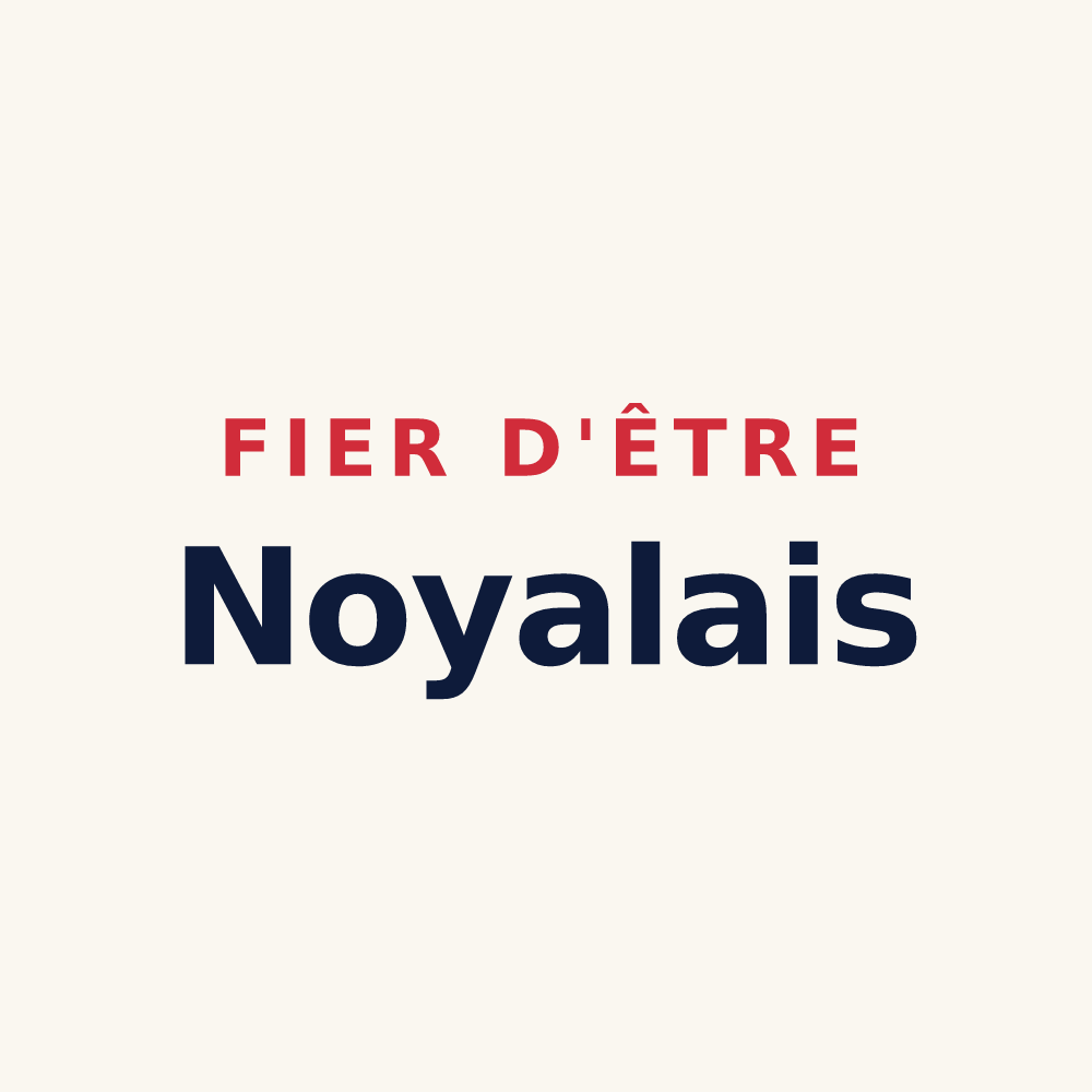 Tasse « Fier d'être Noyalais » — design pour Noyal-sous-Bazouges