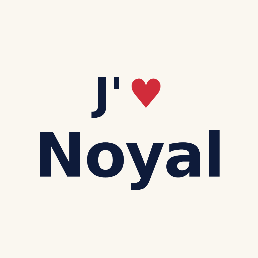 Tasse personnalisée Noyal — design J'aime Noyal