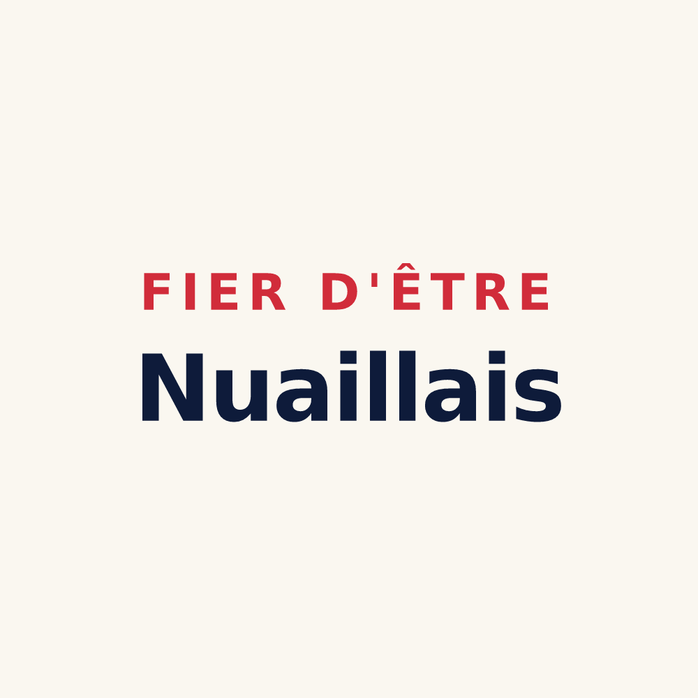 Tasse « Fier d'être Nuaillais » — design pour Nuaillé