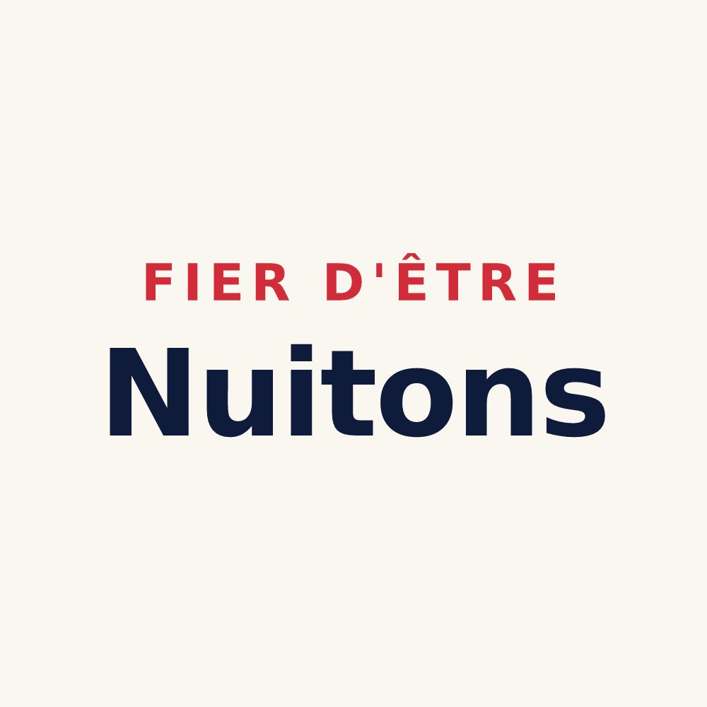 Tasse « Fier d'être Nuitons » — design pour Nuits-Saint-Georges