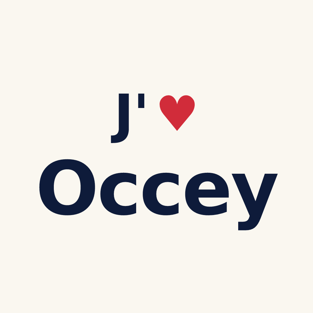 Tasse personnalisée Occey — design J'aime Occey