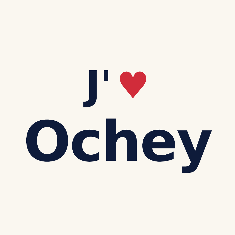Tasse personnalisée Ochey — design J'aime Ochey