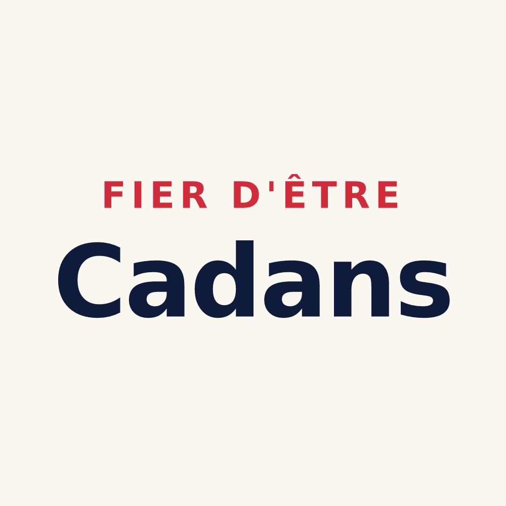 Tasse « Fier d'être Cadans » — design pour Ochey