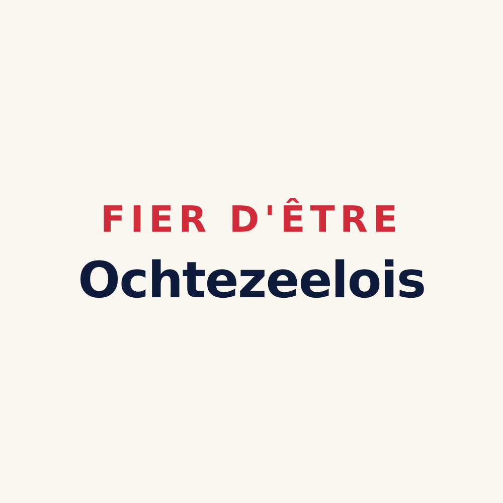 Tasse « Fier d'être Ochtezeelois » — design pour Ochtezeele