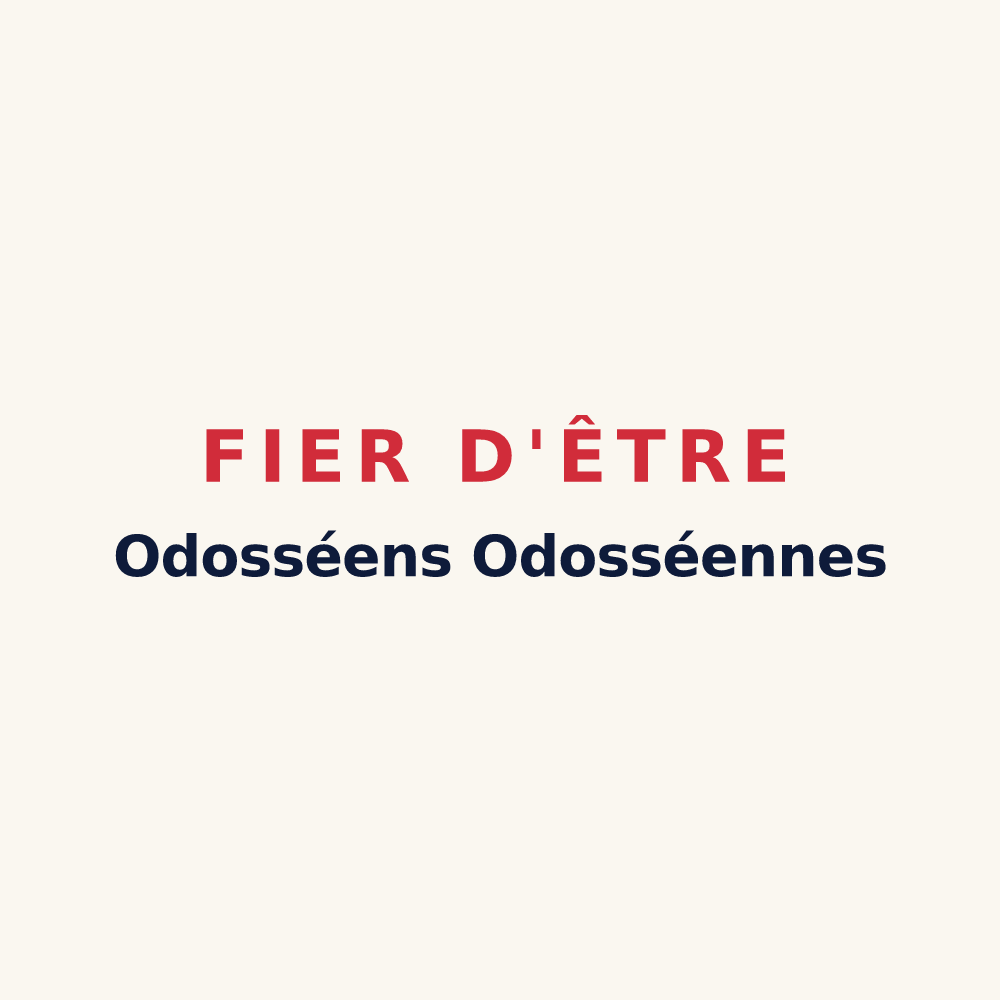 Tasse « Fier d'être Odosséens Odosséennes » — design pour Odos