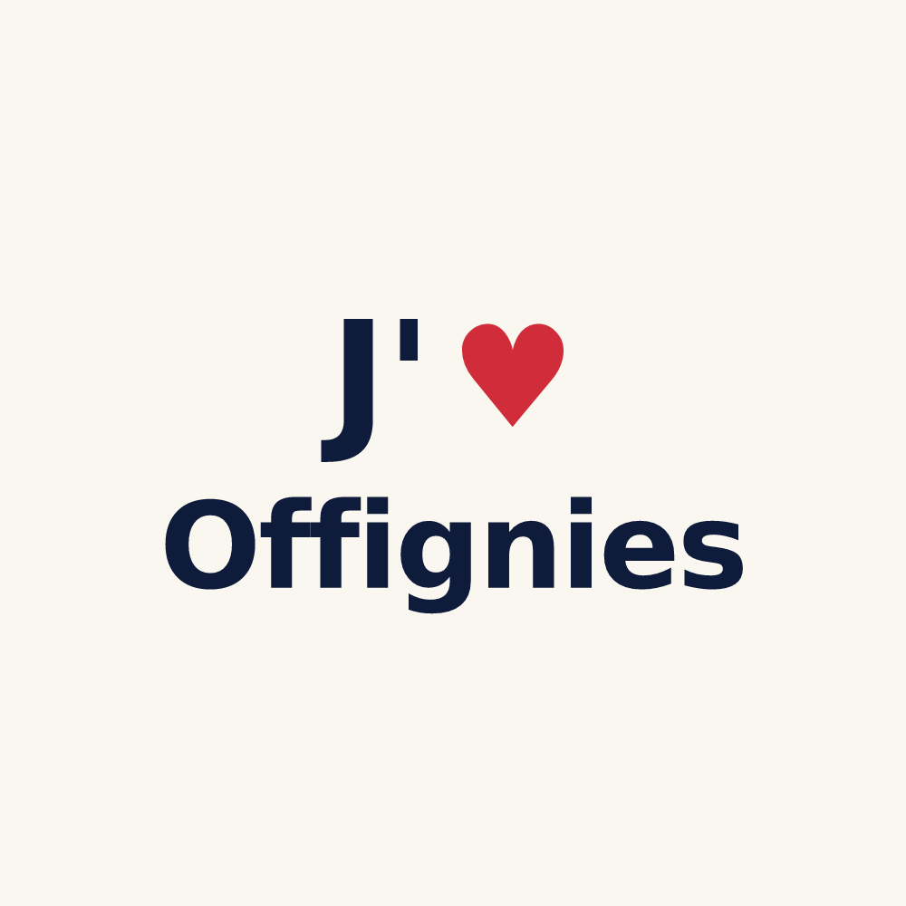 Tasse personnalisée Offignies — design J'aime Offignies