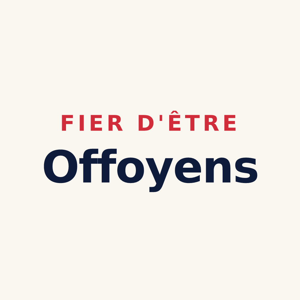 Tasse « Fier d'être Offoyens » — design pour Offoy