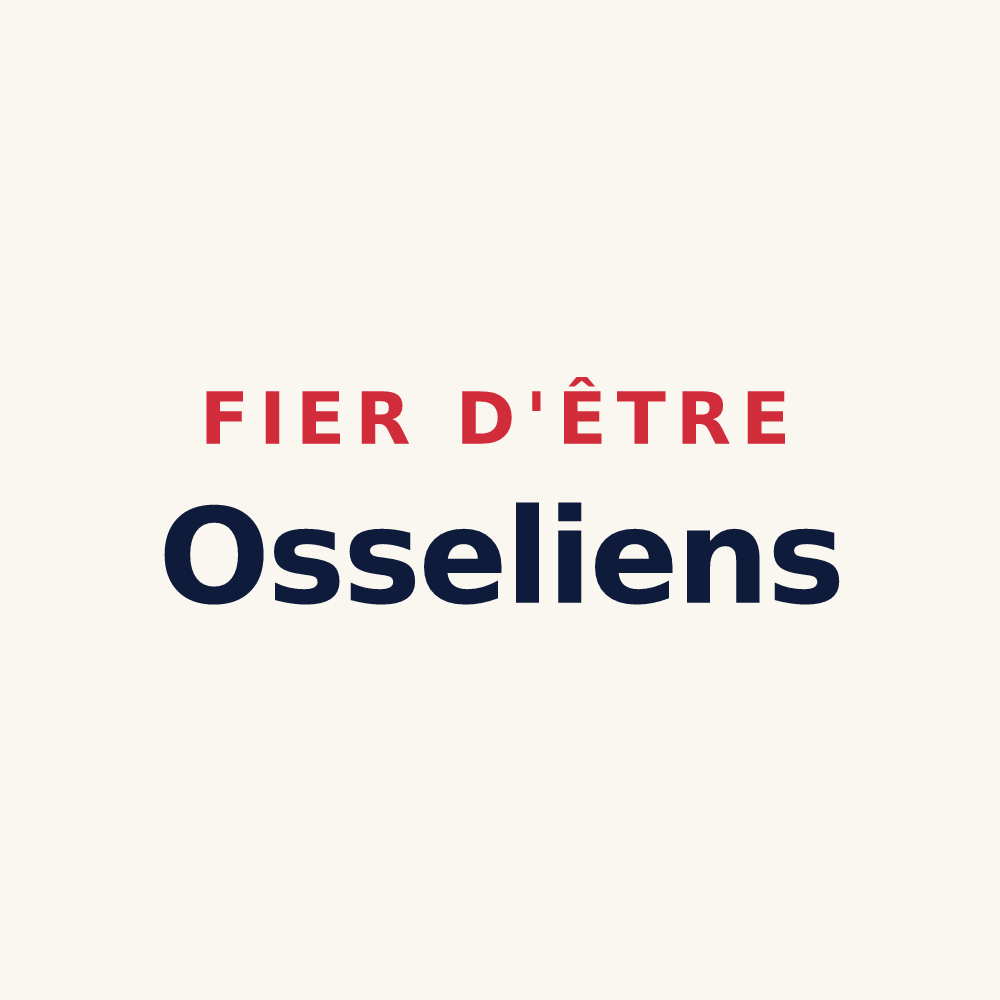 Tasse « Fier d'être Osseliens » — design pour Oissel-sur-Seine