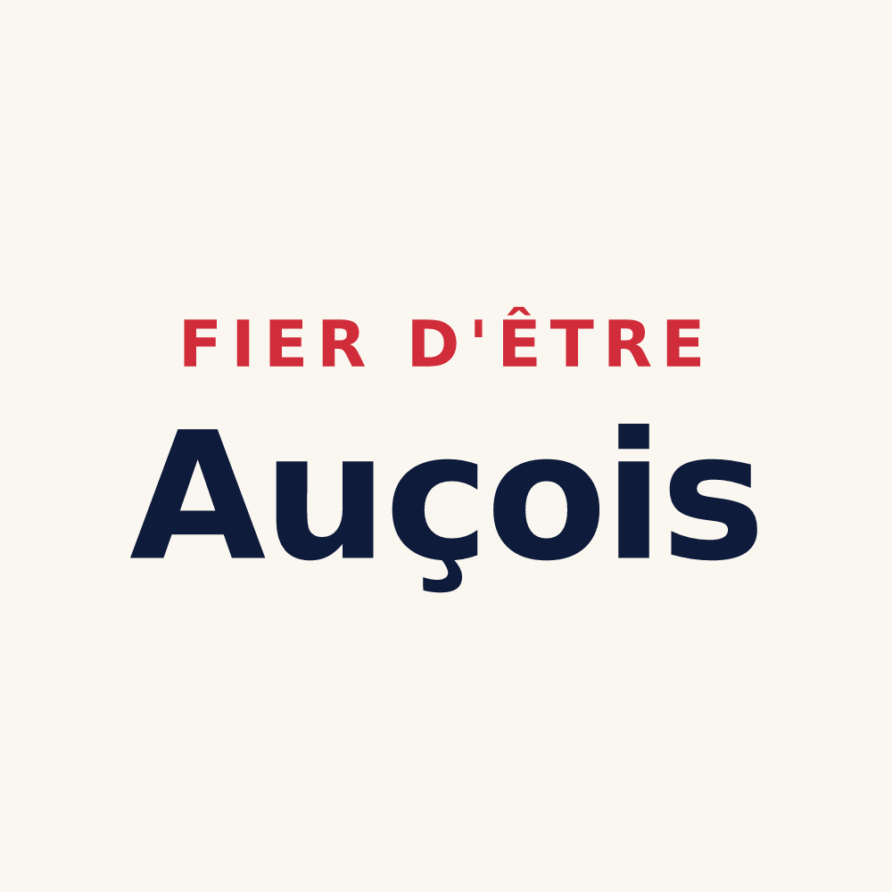 Tasse « Fier d'être Auçois » — design pour Oisy