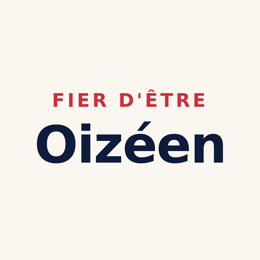 Tasse « Fier d'être Oizéen » — design pour Oizé