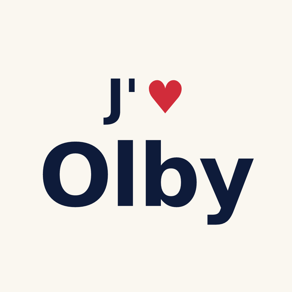Tasse personnalisée Olby — design J'aime Olby