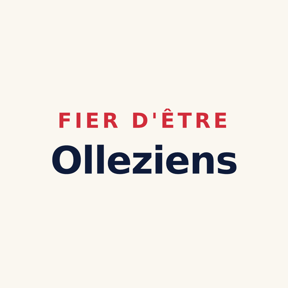 Tasse « Fier d'être Olleziens » — design pour Ollezy