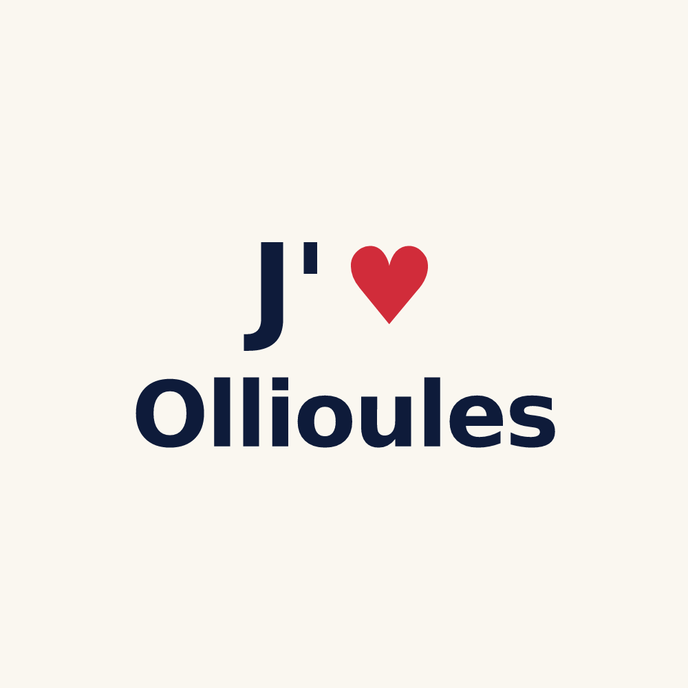 Tasse personnalisée Ollioules — design J'aime Ollioules