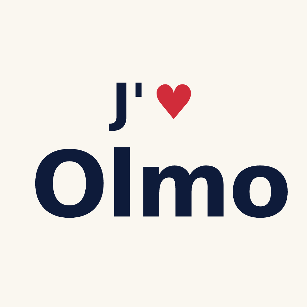 Tasse personnalisée Olmo — design J'aime Olmo