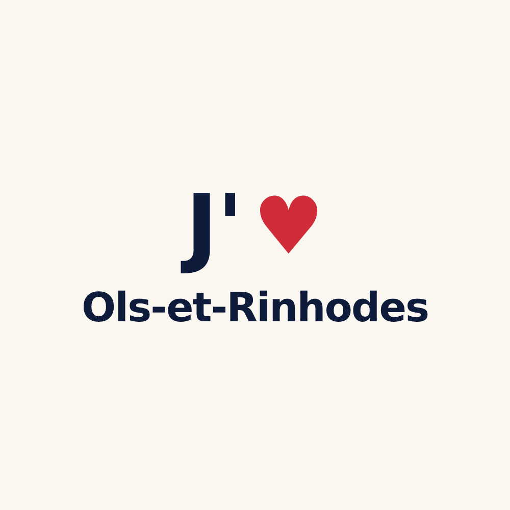 Tasse personnalisée Ols-et-Rinhodes — design « J'aime Ols-et-Rinhodes » imprimé sur la tasse