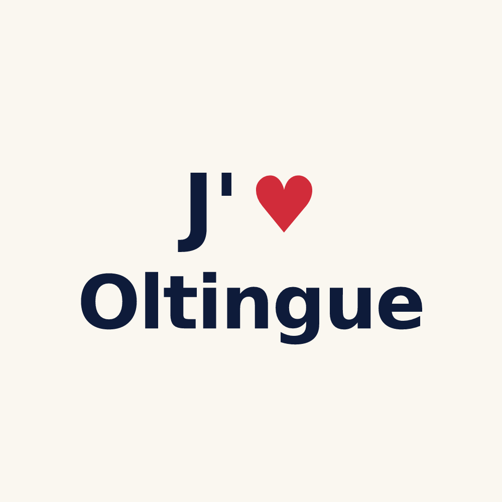 Tasse personnalisée Oltingue — design J'aime Oltingue