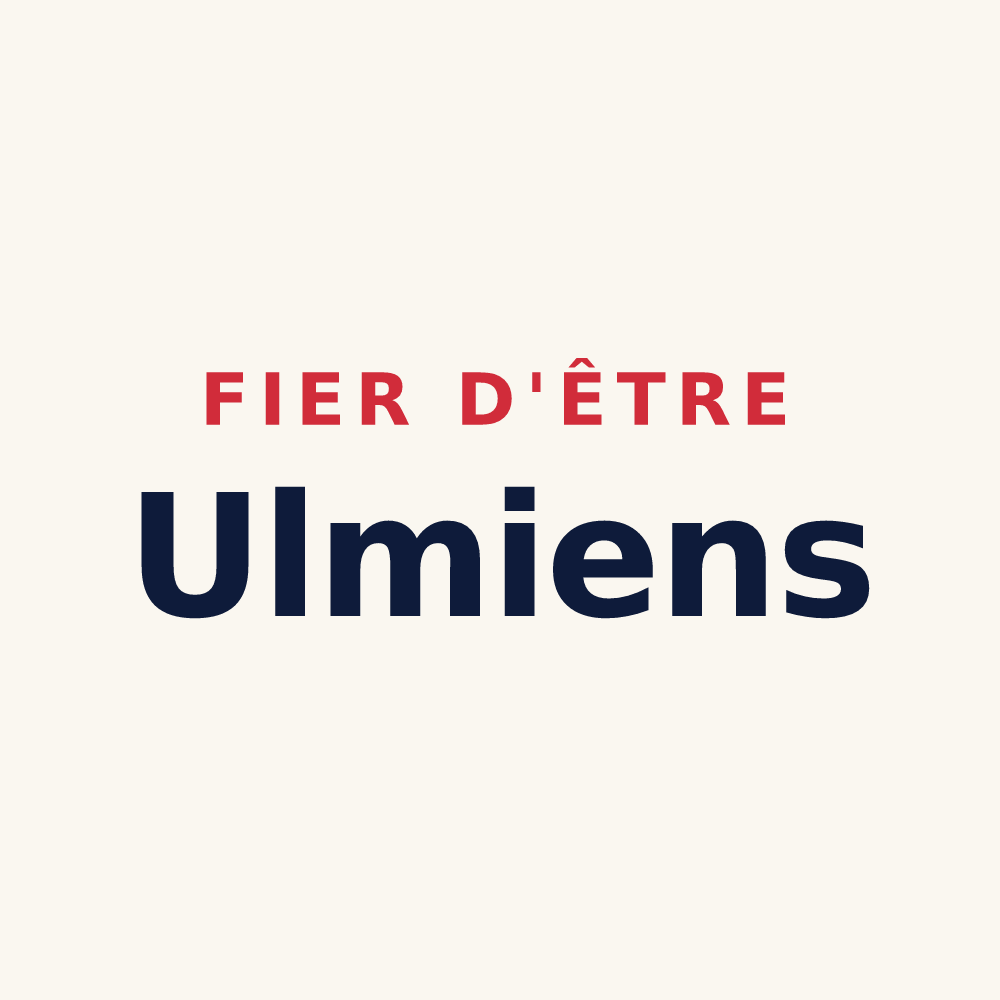Tasse « Fier d'être Ulmiens » — design pour Oms