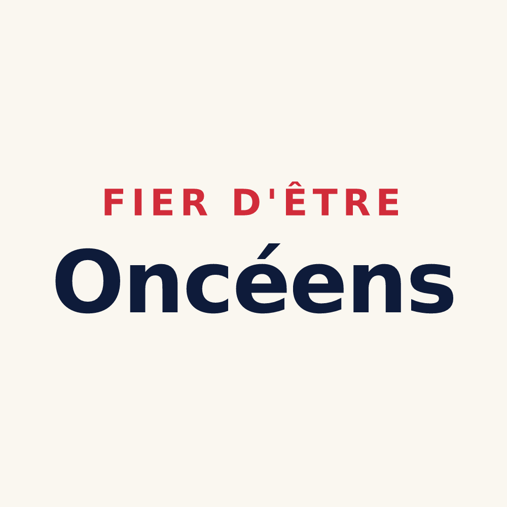 Tasse « Fier d'être Oncéens » — design pour Oncy-sur-École