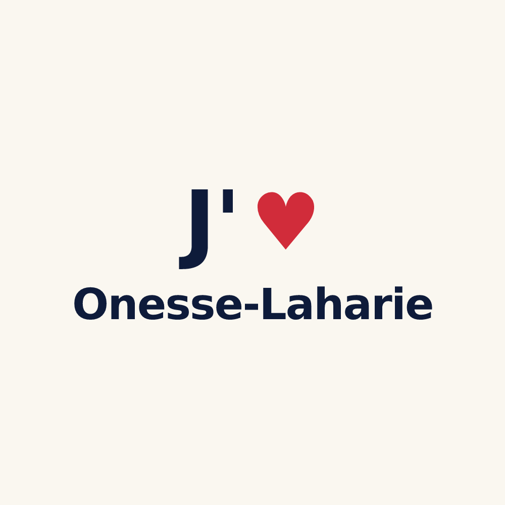 Tasse personnalisée Onesse-Laharie — design J'aime Onesse-Laharie