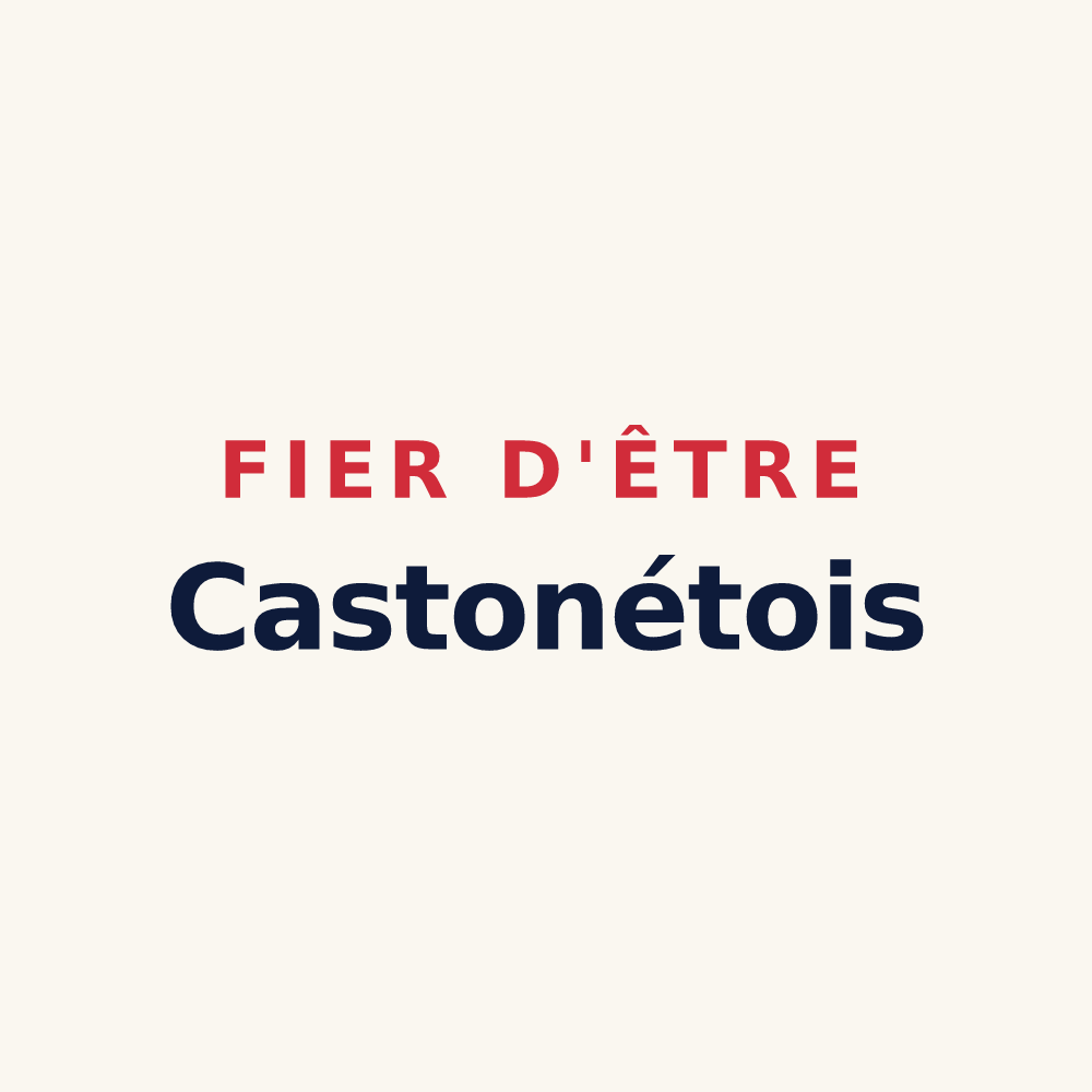Tasse « Fier d'être Castonétois » — design pour Onet-le-Château