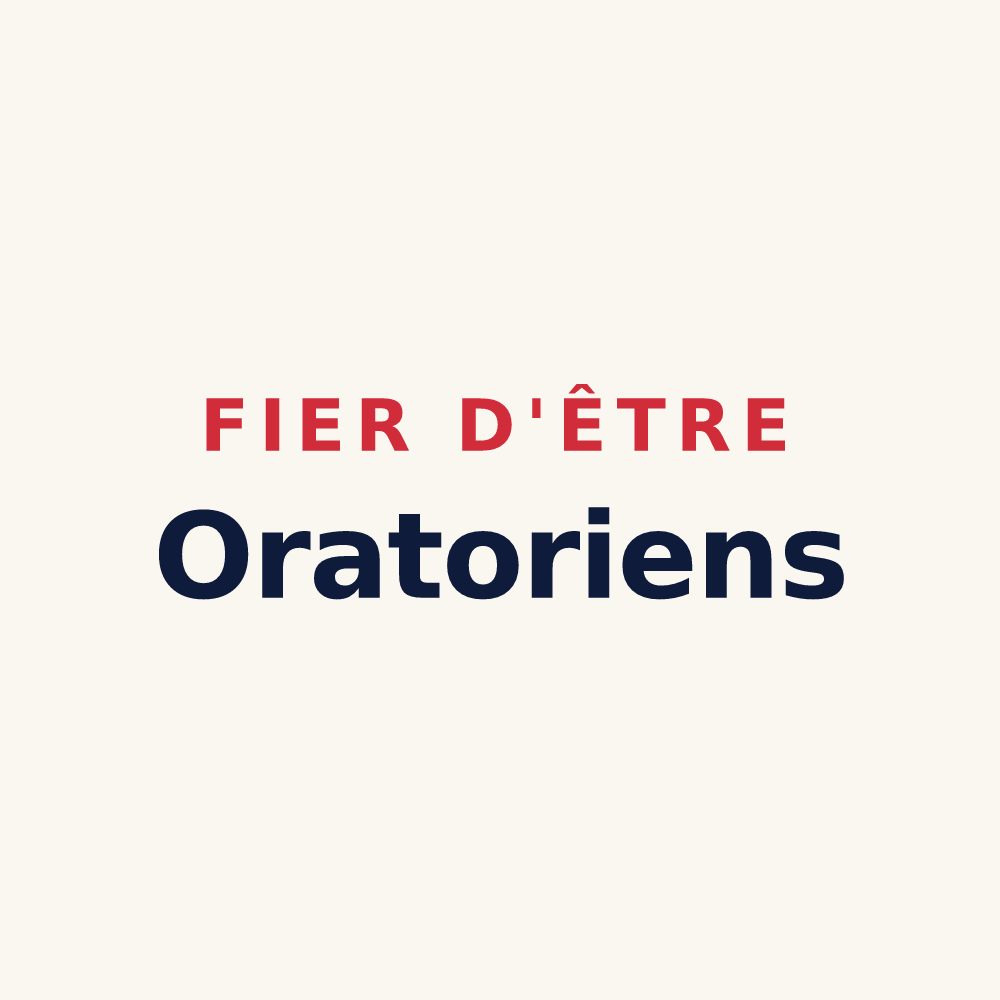 Tasse « Fier d'être Oratoriens » — design pour Oradour-sur-Vayres